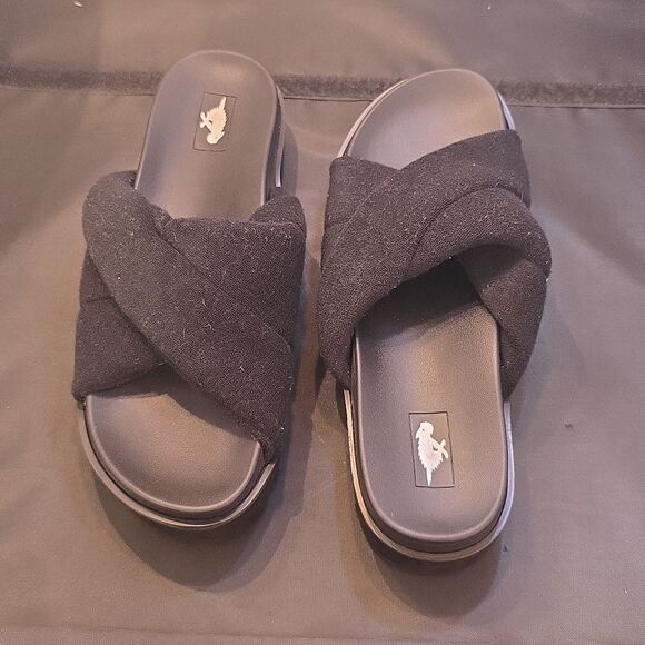 BRAND NEW WOMEN's ROCKET DOG BREEZEE PLATFORM SLIP ON SANDALS - Picture 5 of 16